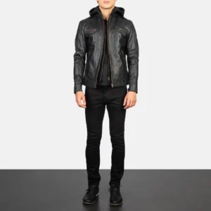Hector Biker Jacket Front Profile – Showcasing 4-Pocket Battle System