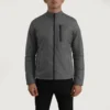 Elliot Grey Tactical Jacket – Front Profile Showing Sleek Design