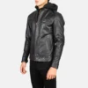 Hector Biker Jacket Front Profile – Showcasing 4-Pocket Battle System
