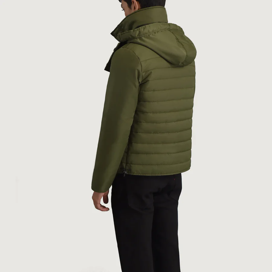Malcolm Green Puffer Jacket –