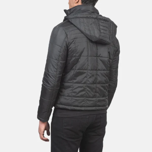Hero shot in urban environment showcasing sleek profile JACKET