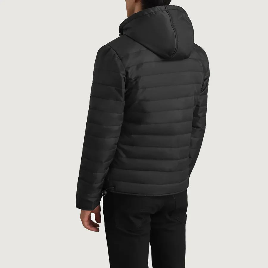 Tyler Black Puffer Jacket