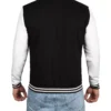 Black and White Letterman Jacket