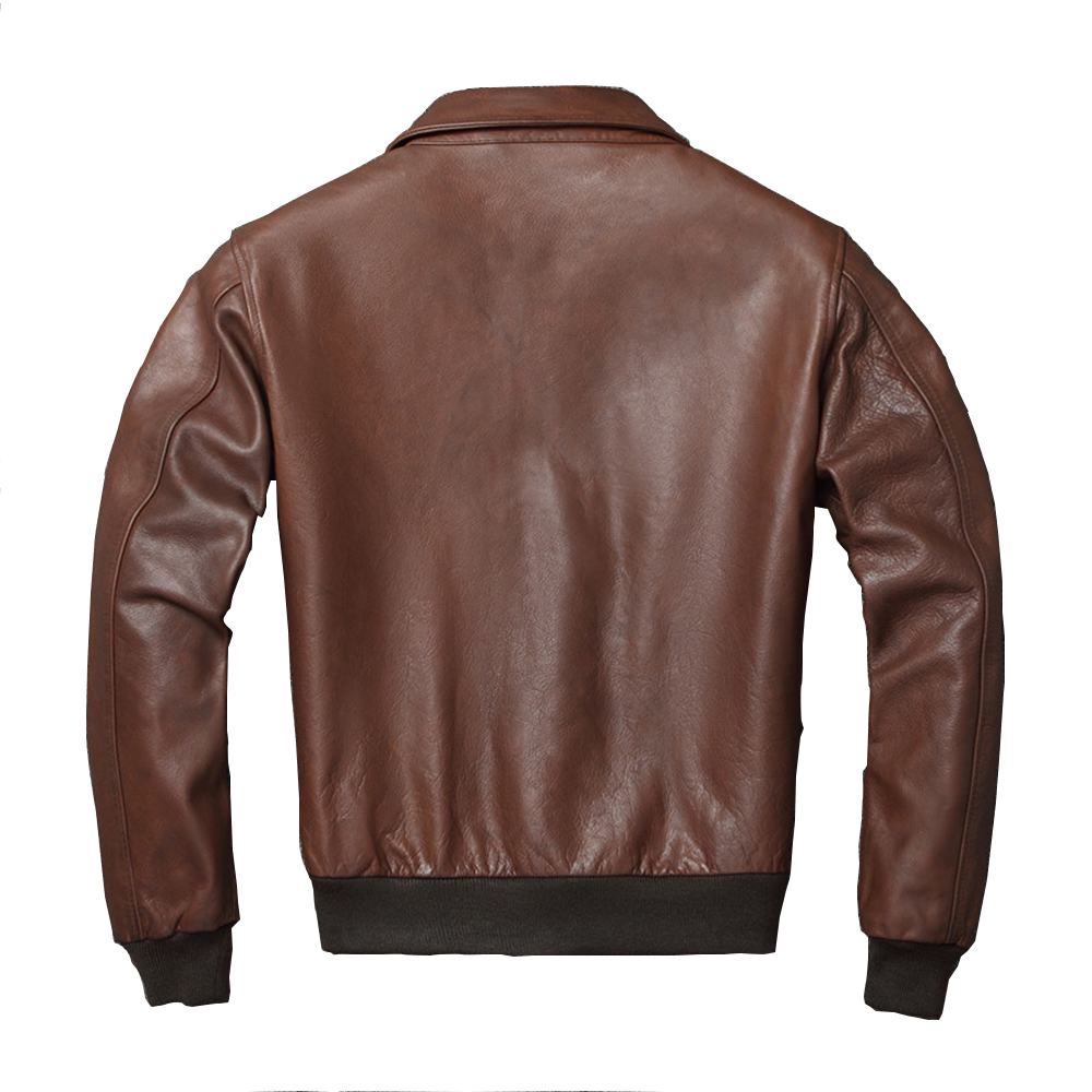 Brown Vintage Leather Jacket