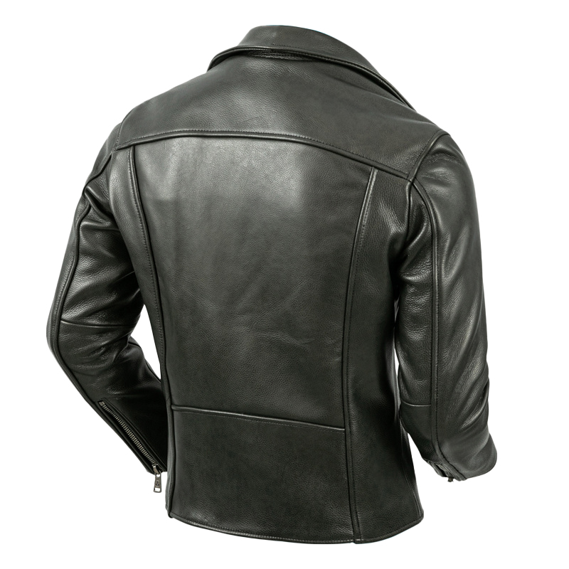 Men's Green Lambskin Café Racer Jacket