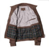 Vintage Inspired Motorcycle Jacket – Polyester Lining Interior