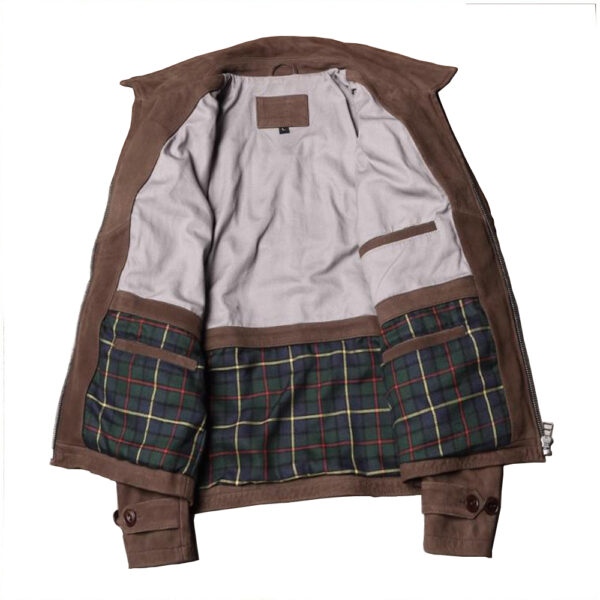 Vintage Inspired Motorcycle Jacket – Polyester Lining Interior