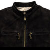 Stylish Rear Design of Men's Contemporary Leather Jacket