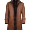 Real lambskin winter coat