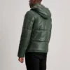 Gordon Green Leather Puffer Jacket